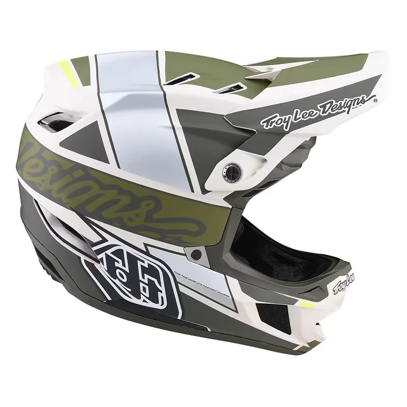 Downhill Casco Troy Lee Designs D4 Composite Team Verde - immagine 2