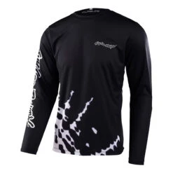 Maglie Maglia Troy Lee Designs Flowline Ls Big Spin Nero