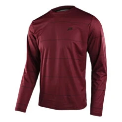 Maglie Maglia Troy Lee Designs Flowline Ls Revert Rosso