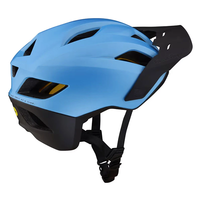 Mtb Casco Troy Lee Designs Flowline Orbit Blu Nero - immagine 2