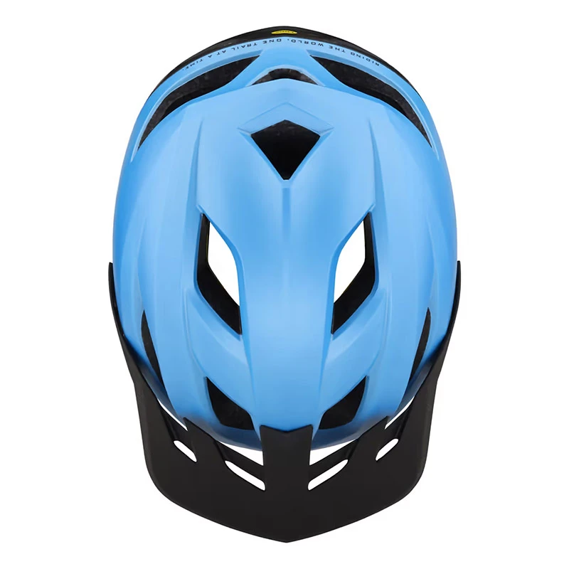 Mtb Casco Troy Lee Designs Flowline Orbit Blu Nero - immagine 3
