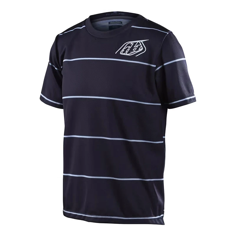 Maglie Maglia Troy Lee Designs Flowline Ss Jr Revert Nero