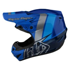 Policarbonato Casco Bimbo Troy Lee Designs Gp Nova Blu