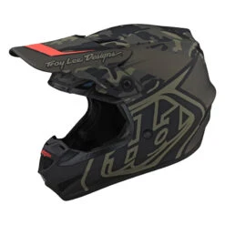 Policarbonato Casco Troy Lee Designs Gp Overload Camo Verde