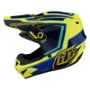 Policarbonato Casco Bimbo Troy Lee Designs Gp Ritn Giallo