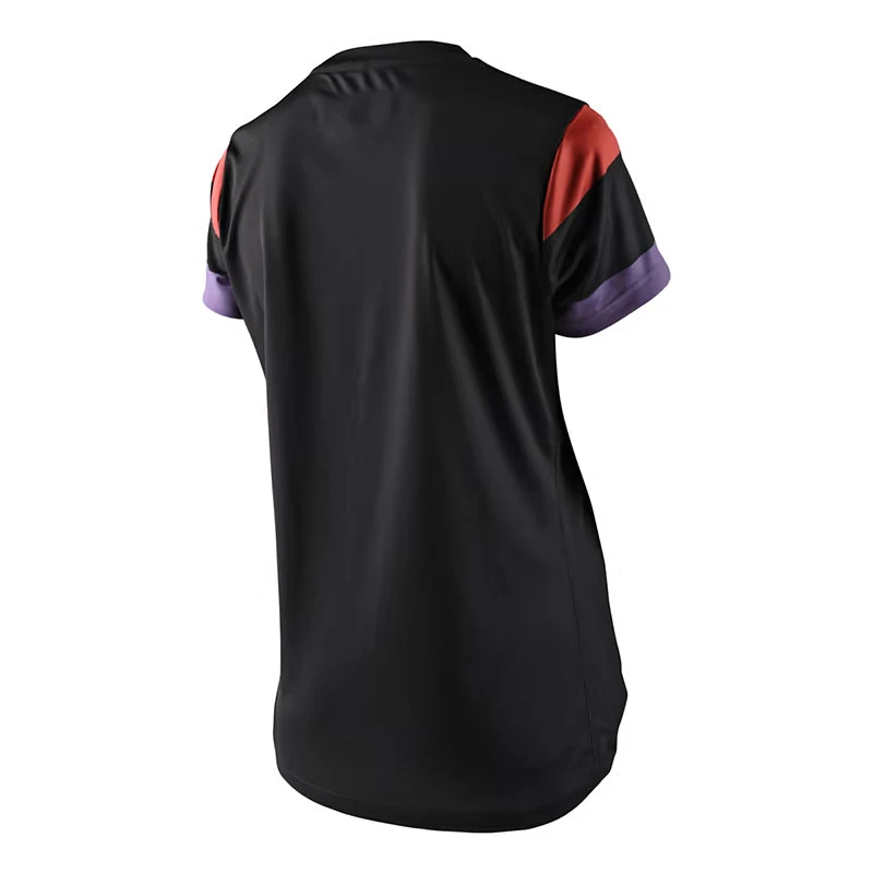 Maglie Maglia Donna Troy Lee Designs Lilium Rugby Ss Nero - immagine 2