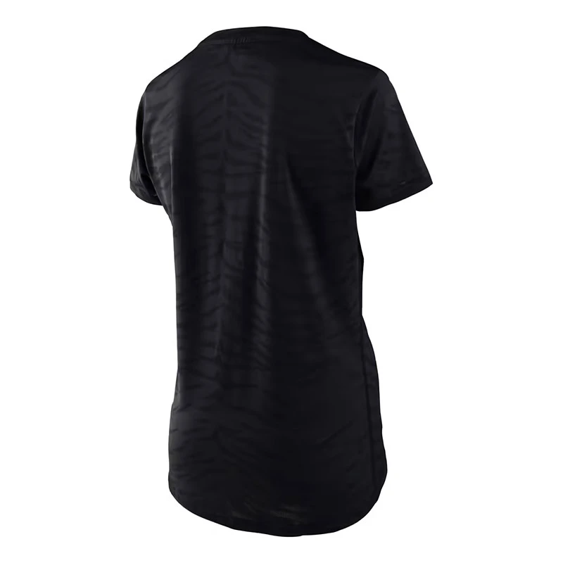 Maglie Maglia Troy Lee Designs Lilium Ss Tiger Jacquard Nero - immagine 2