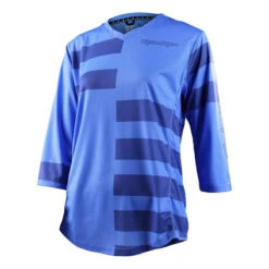 Maglie Maglia Troy Lee Designs Mischief Split Stripe Blu