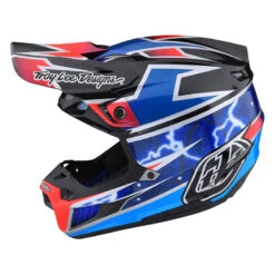 Fibra Troy Lee Designs Se5 Composite Lightning Blu