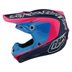 Policarbonato Troy Lee Designs Se4 Polyacrylite Corsa Blu Rosa