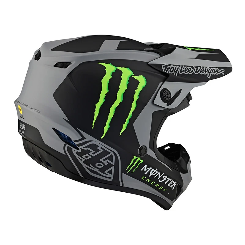 Policarbonato Troy Lee Designs Se4 Polyacrylite Monster Energy - immagine 3
