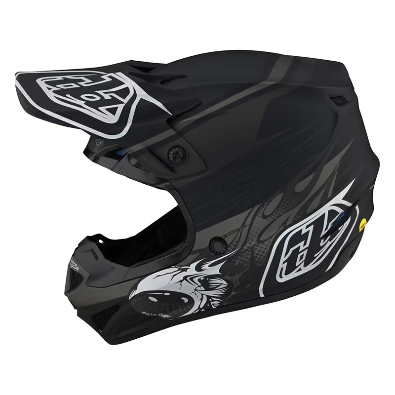 Policarbonato Troy Lee Designs Se4 Polyacrylite Skooly Bimbo Nero