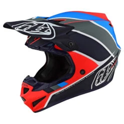 Policarbonato Casco Troy Lee Designs Se4 Polyacrylite Beta Navy