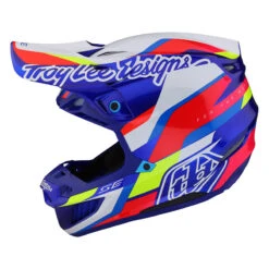 Fibra Casco Troy Lee Designs Se5 Composite Omega Blu