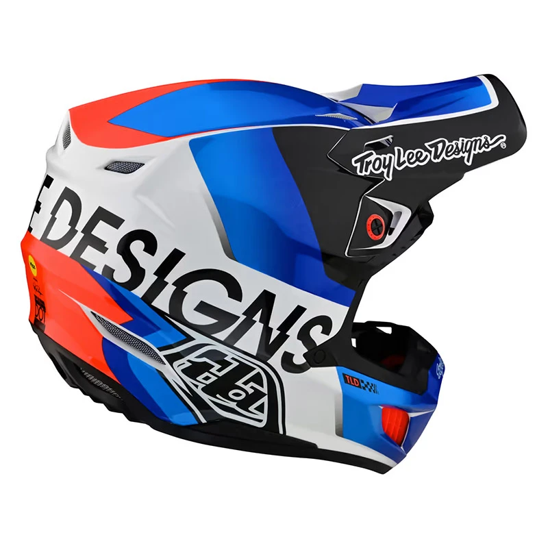 Fibra Troy Lee Designs Se5 Composite Qualifier Blu - immagine 2