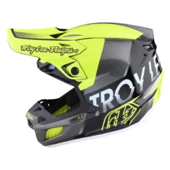Fibra Troy Lee Designs Se5 Composite Qualifier Giallo Nero