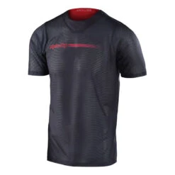 Maglie Maglia Troy Lee Designs Skyline Air Channel Nero