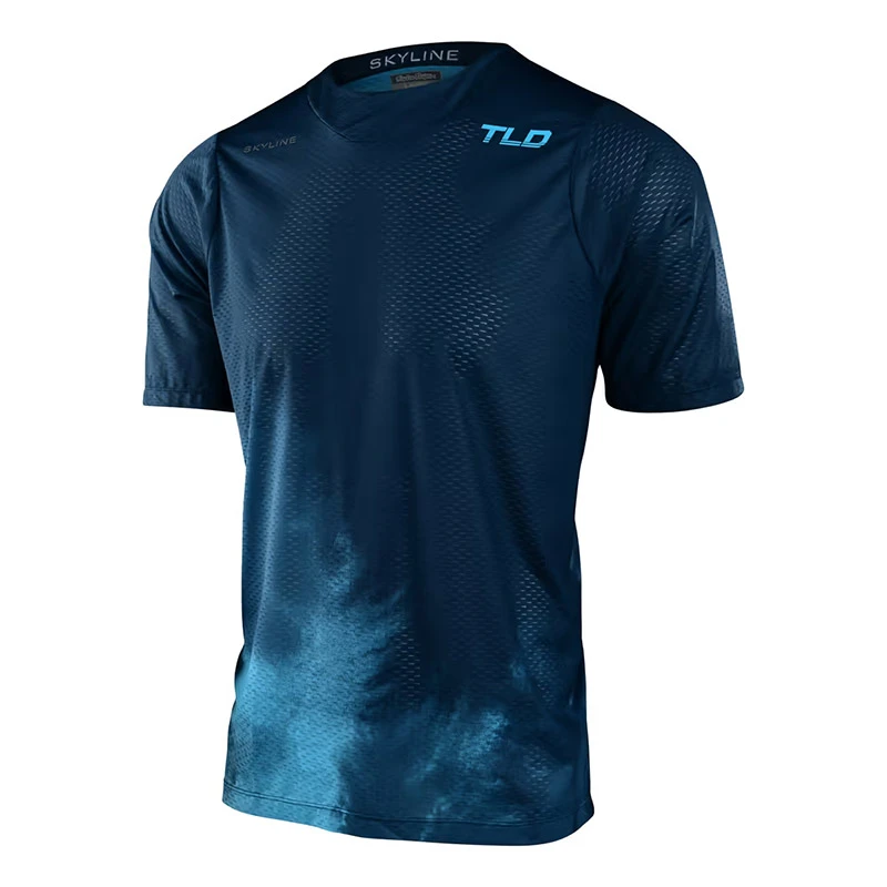 Maglie Maglia Troy Lee Designs Skyline Air Fades Blu
