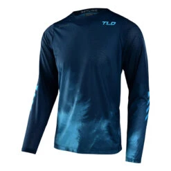 Maglie Maglia Troy Lee Designs Skyline Air Ls Fades Blu