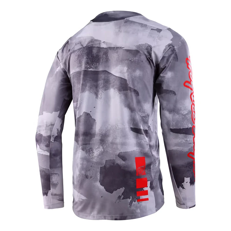 Maglie Maglia Troy Lee Designs Skyline Ls Blocks Cement - immagine 2