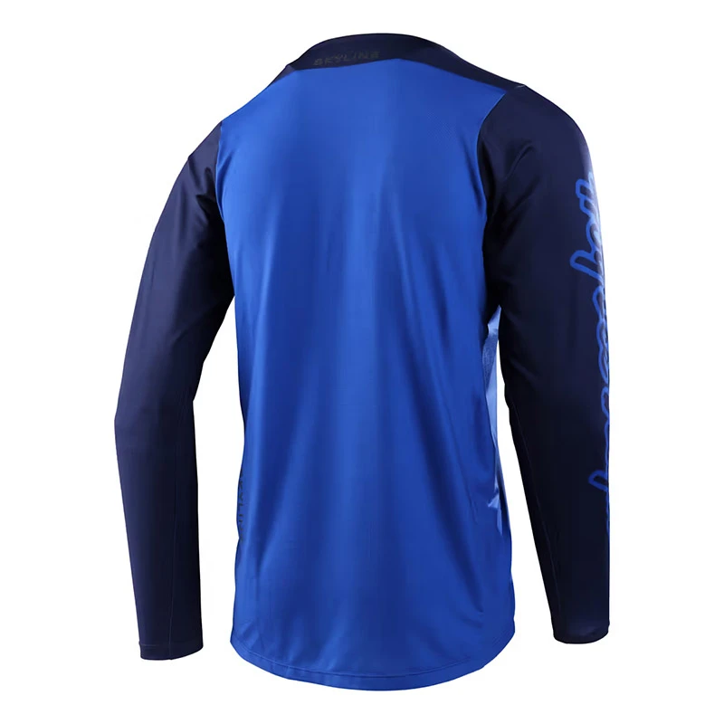 Maglie Maglia Troy Lee Designs Skyline Ls Mono True Blu - immagine 2