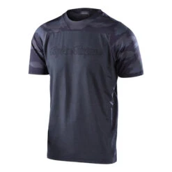 Maglie Maglia Mtb Troy Lee Designs Skyline Signature Nero