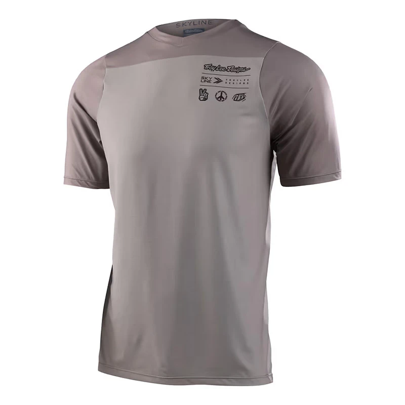 Maglie Maglia Troy Lee Designs Skyline Ss Mono Grigio