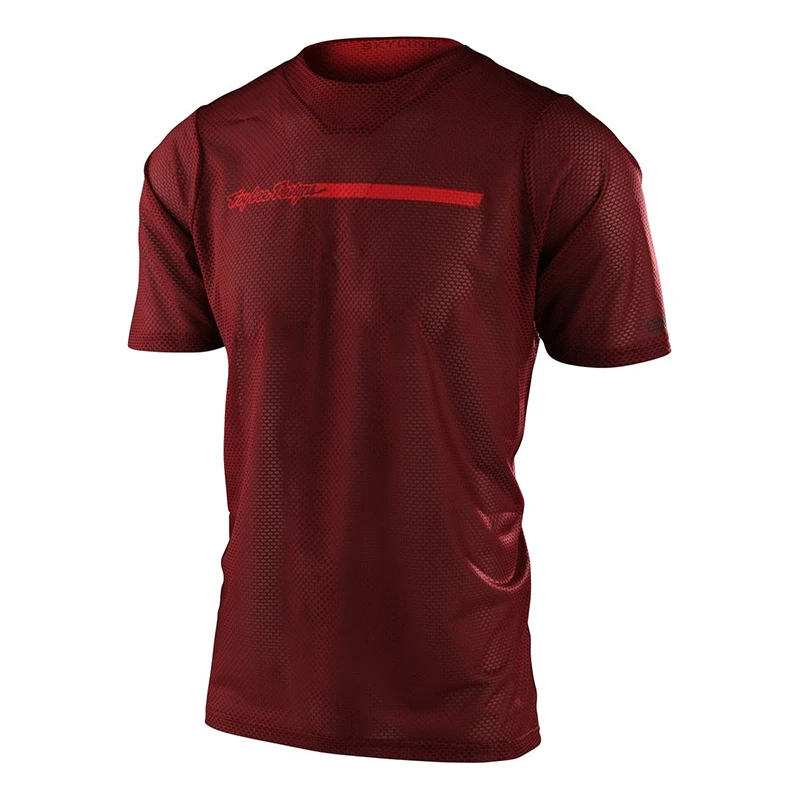 Maglie Maglia Troy Lee Designs Skyline Air Ss Channel Rosso