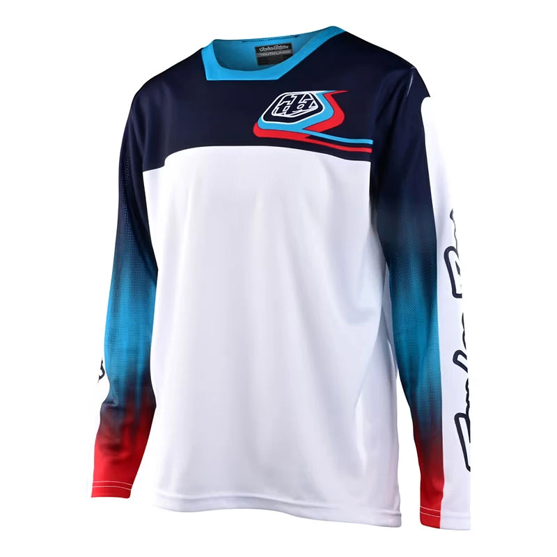 Maglie Maglia Bimbo Troy Lee Designs Sprint Jet Ls Bianco