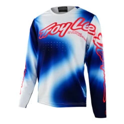 Maglie Maglia Troy Lee Designs Sprint Lucid Jr Blu