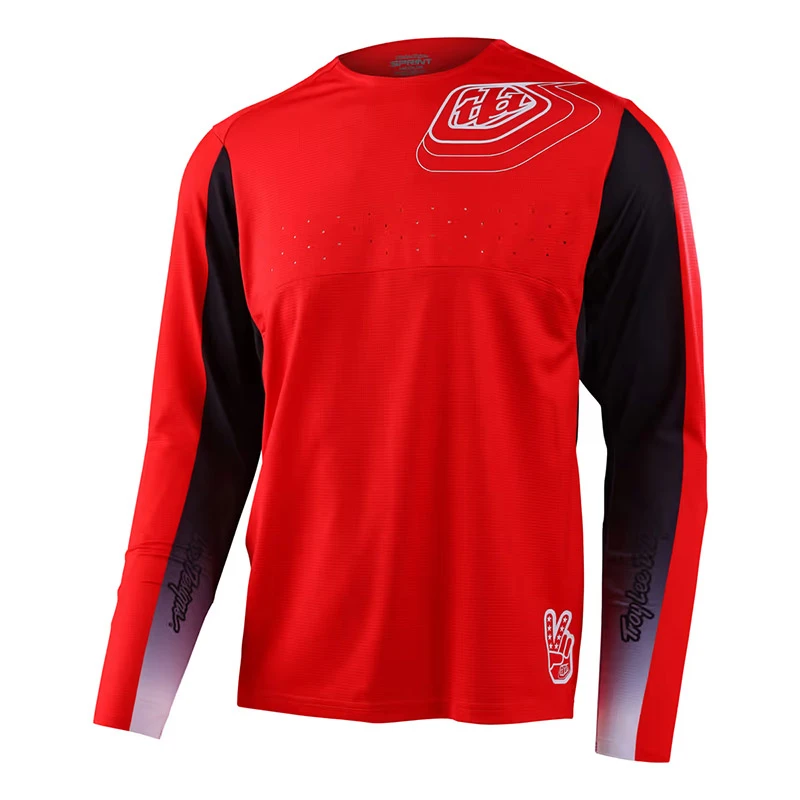 Maglie Maglia Troy Lee Designs Sprint Richter Rosso