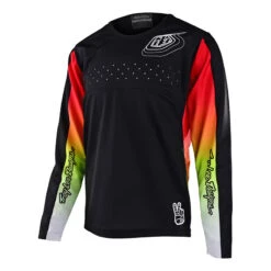 Maglie Maglia Troy Lee Designs Sprint Richter Jr Nero