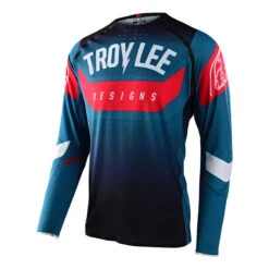 Maglie Maglia Troy Lee Designs Sprint Ultra Arc Blu