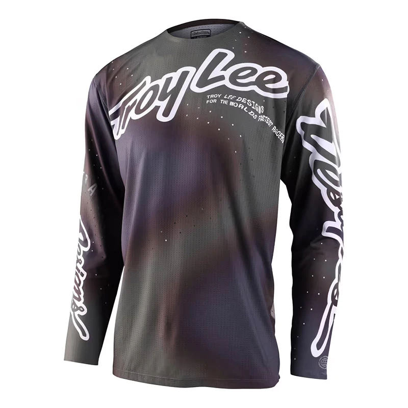Maglie Maglia Troy Lee Designs Sprint Ultra Lucid Ls Verde