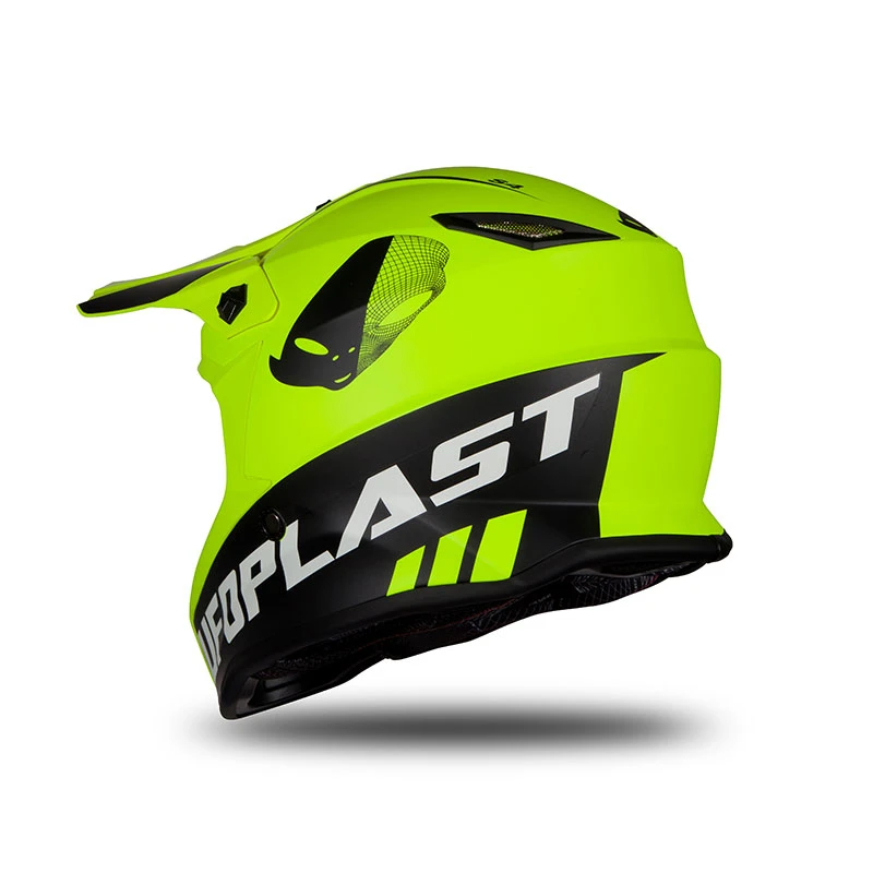 Policarbonato Casco Bimbo Ufo Giallo - immagine 2