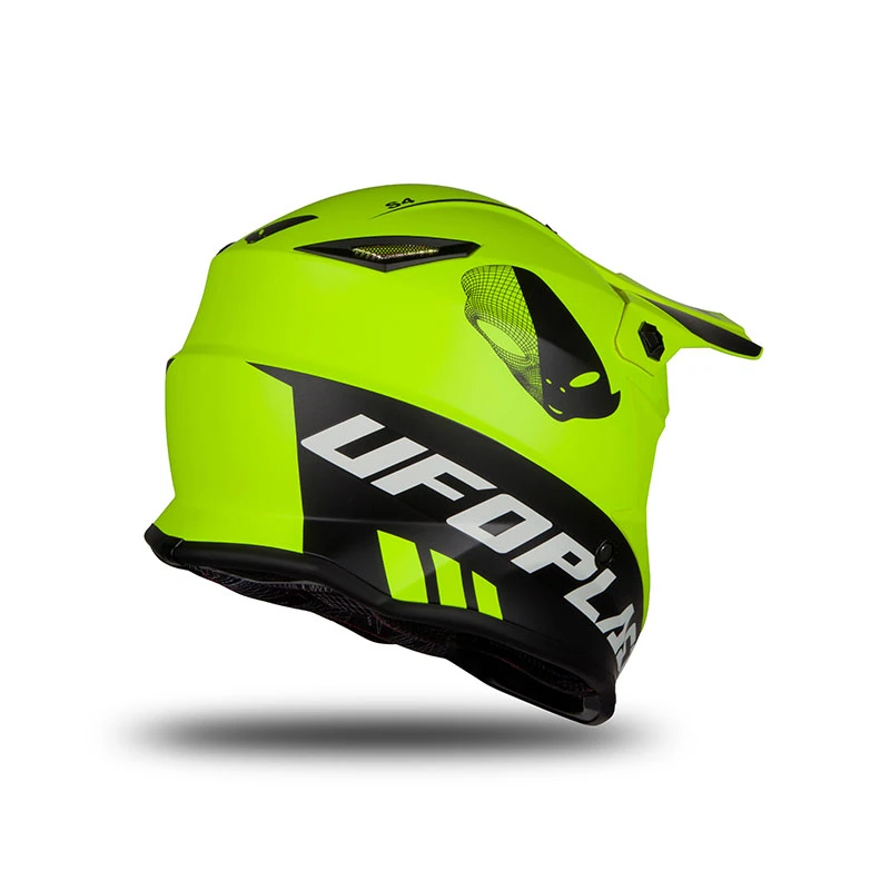 Policarbonato Casco Bimbo Ufo Giallo - immagine 3