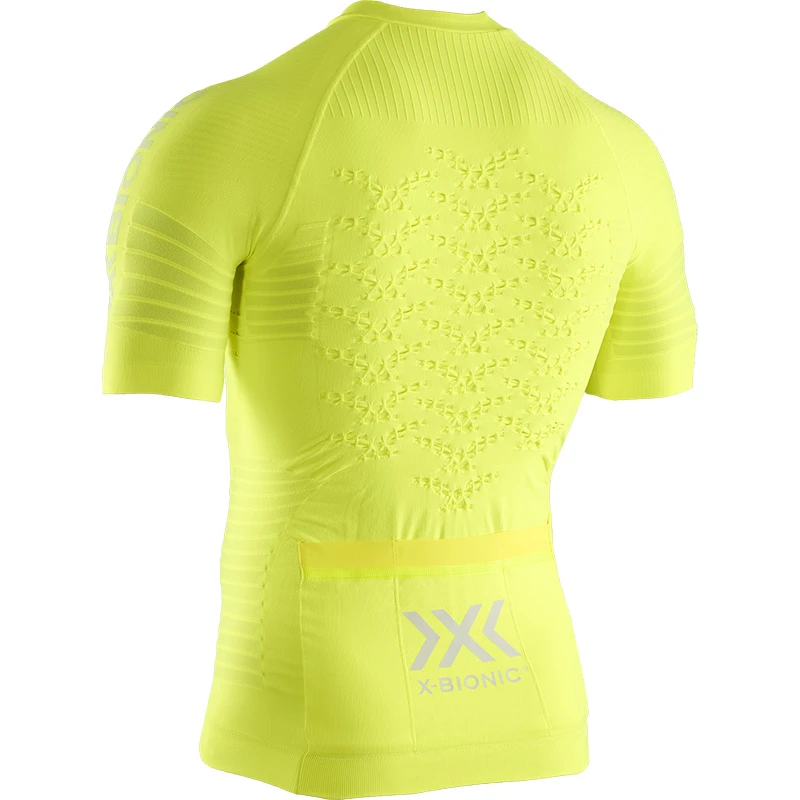 Maglie Maglia Bici X-bionic Effektor 4.0 Zip Sl Giallo - immagine 2