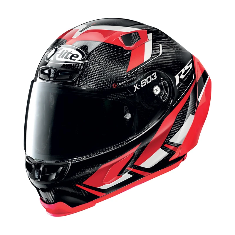 Fibra X-lite X-803 Rs Ultra Carbon Motormaster Rosso